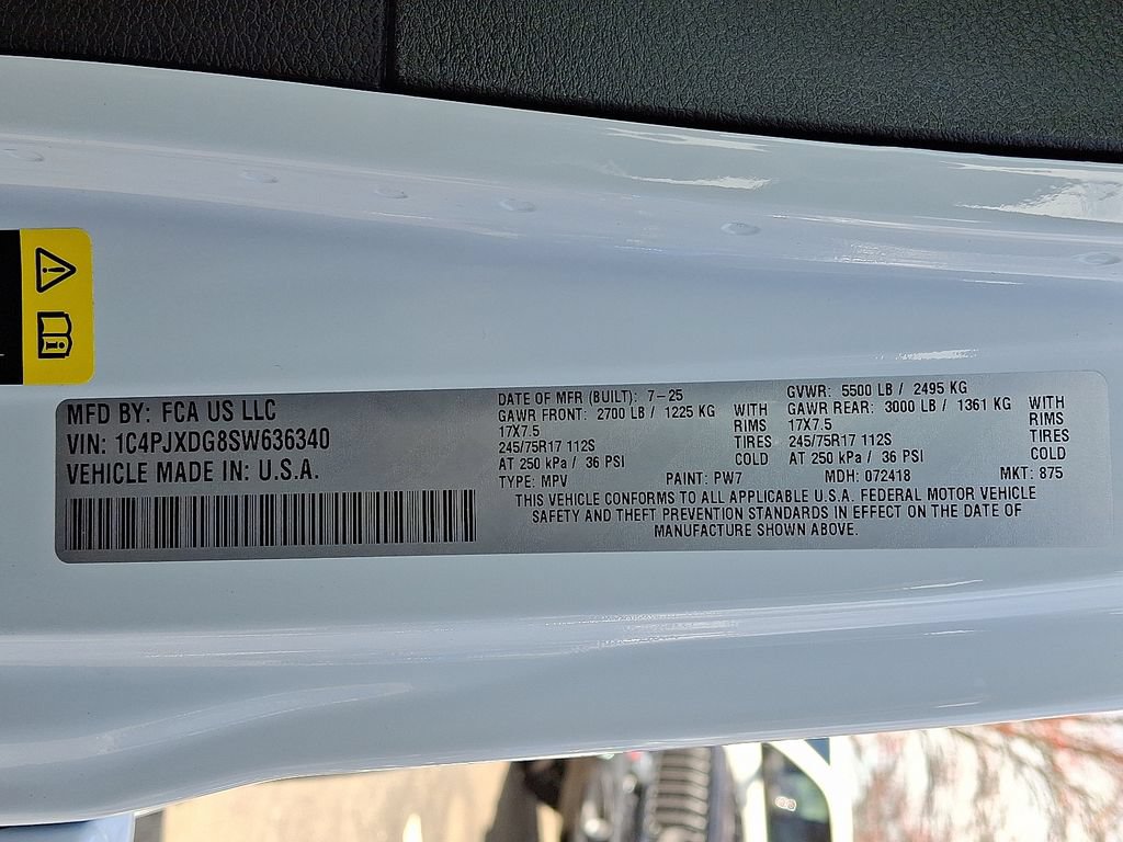 New 2025 Jeep Wrangler Unlimited Sport AWD/4WD image 21