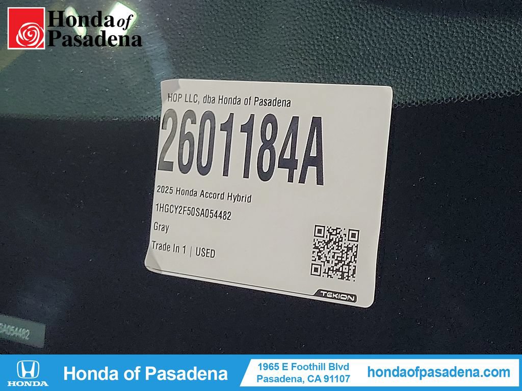 Certified 2025 Honda Accord Sport image 32