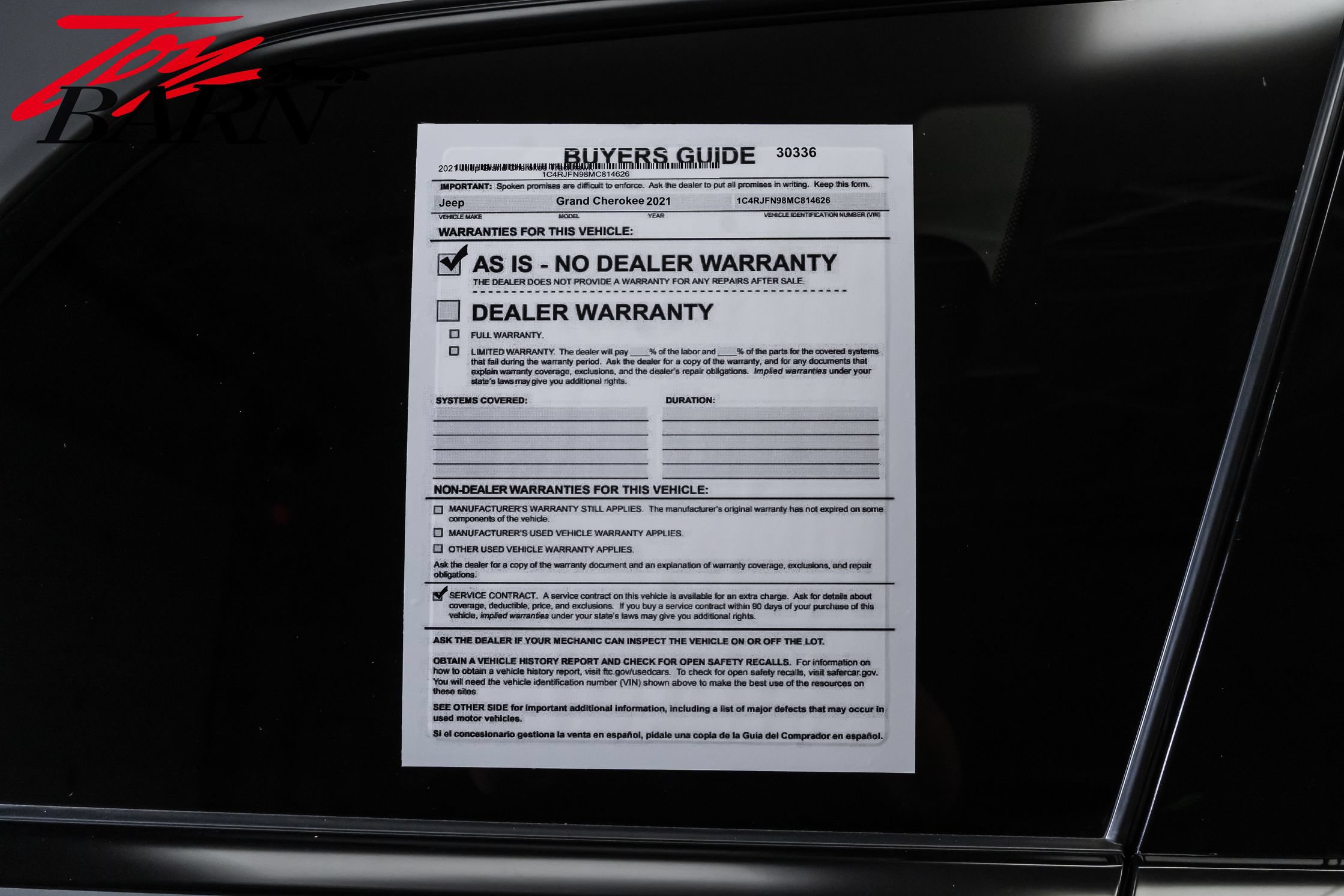 Used 2021 Jeep Grand Cherokee Trackhawk AWD/4WD image 52