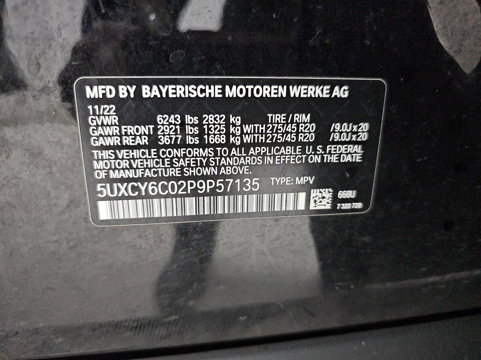 Used 2023 BMW X6 xDrive40i w/ Premium Package AWD/4WD image 4