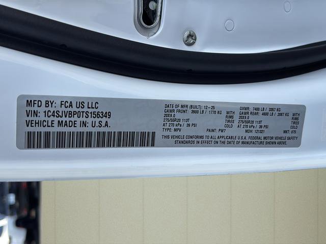 New 2026 Jeep Grand Wagoneer Limited w/ Rear Seat Video Group I image 44