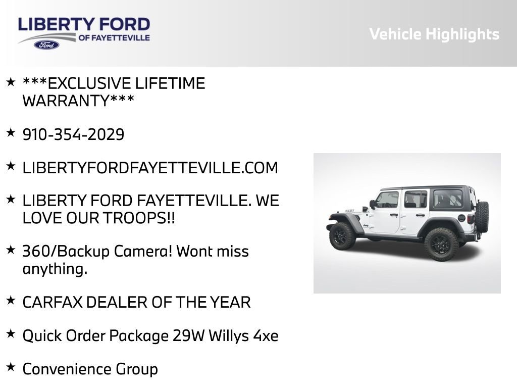 Used 2025 Jeep Wrangler Willys 4xe image 5