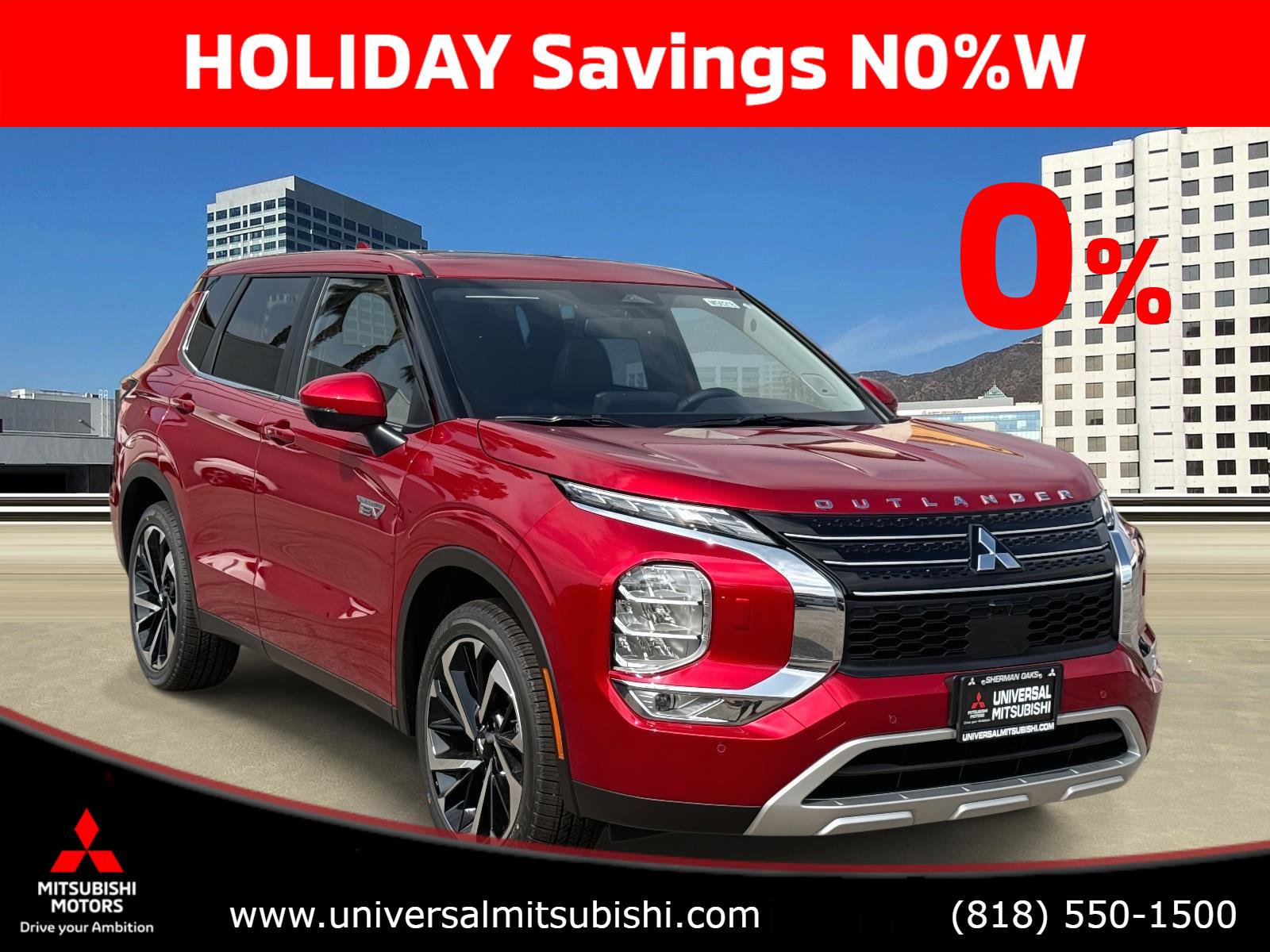 New 2025 Mitsubishi Outlander 4WD Plug-In Hybrid