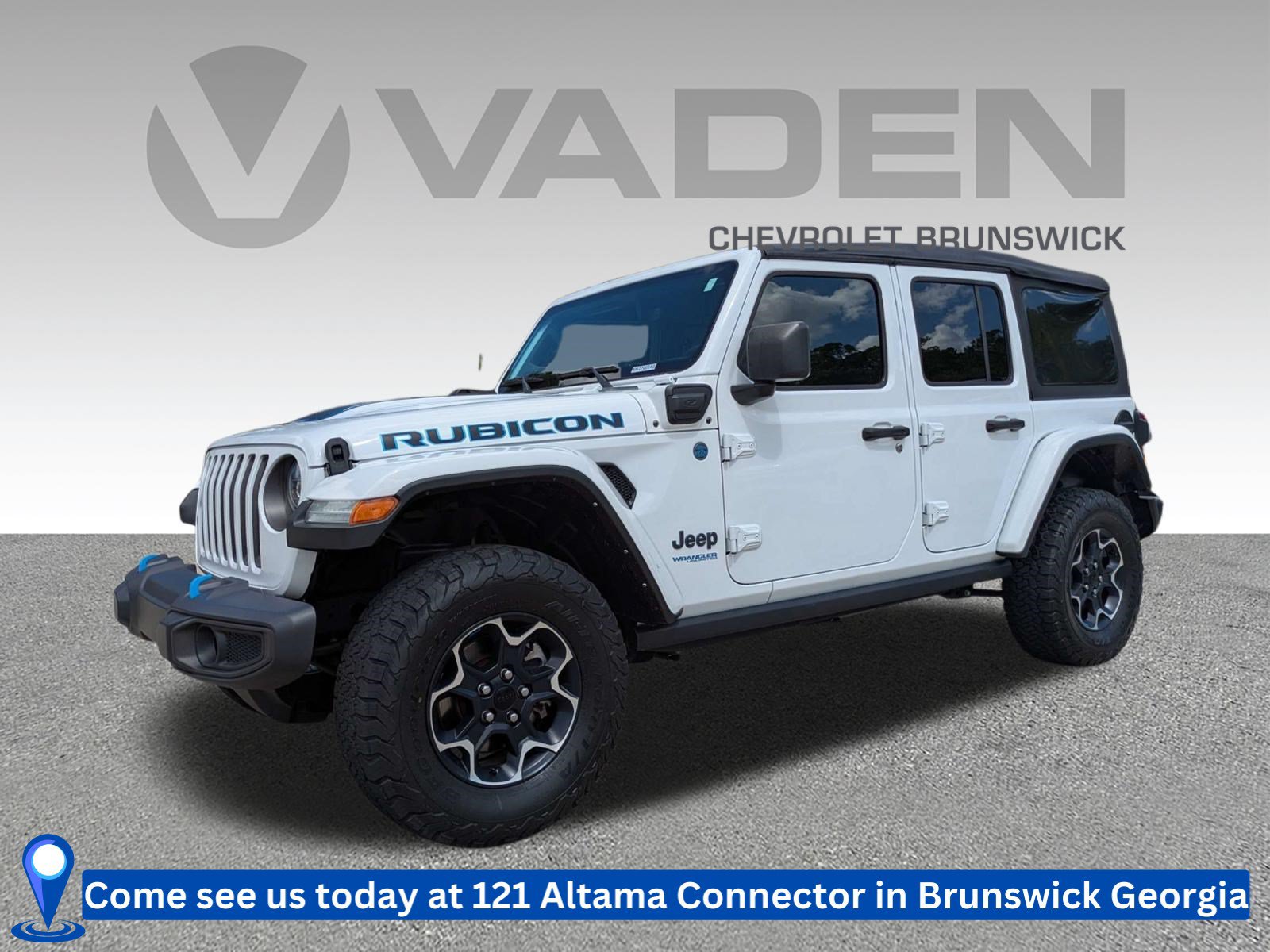 Used 2022 Jeep Wrangler Unlimited Rubicon 4xe AWD/4WD image 1