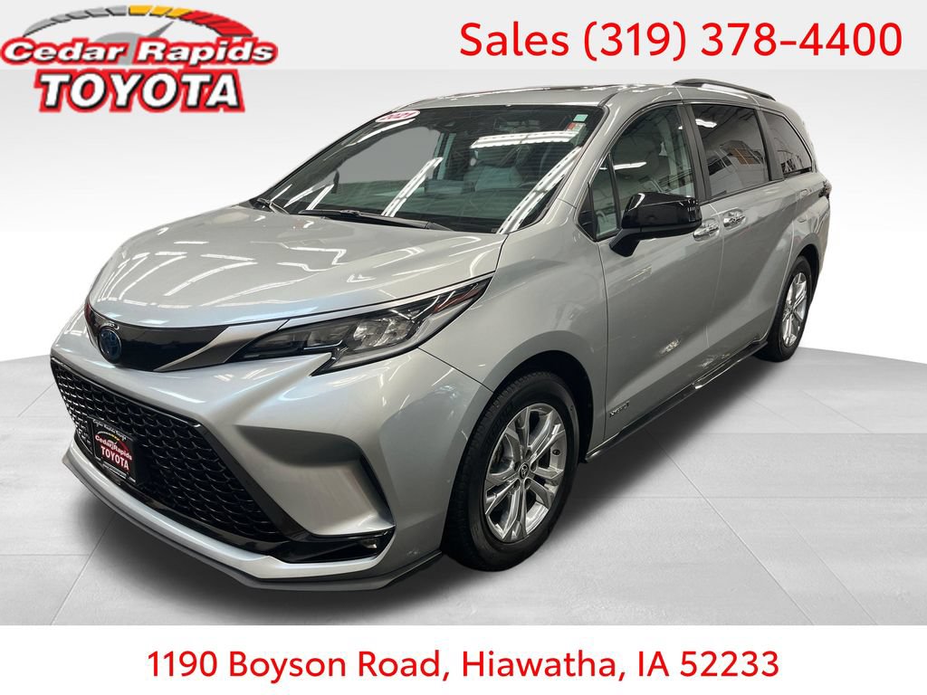 Certified 2021 Toyota Sienna XSE w/ XSE Plus Package