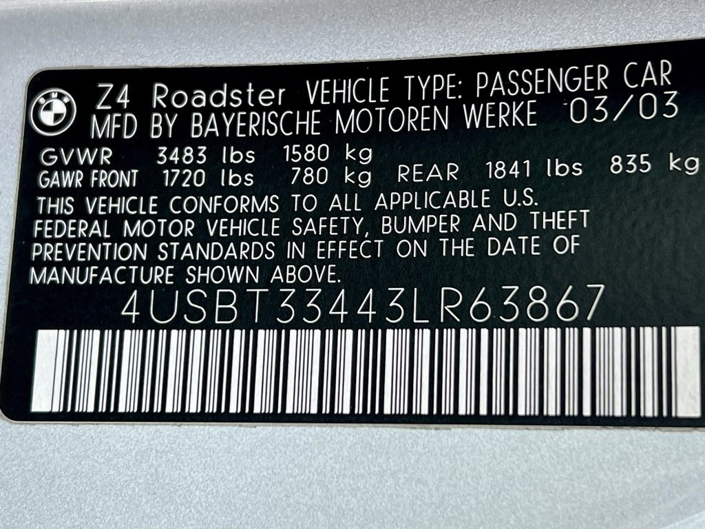 Used 2003 BMW Z4 2.5i image 39