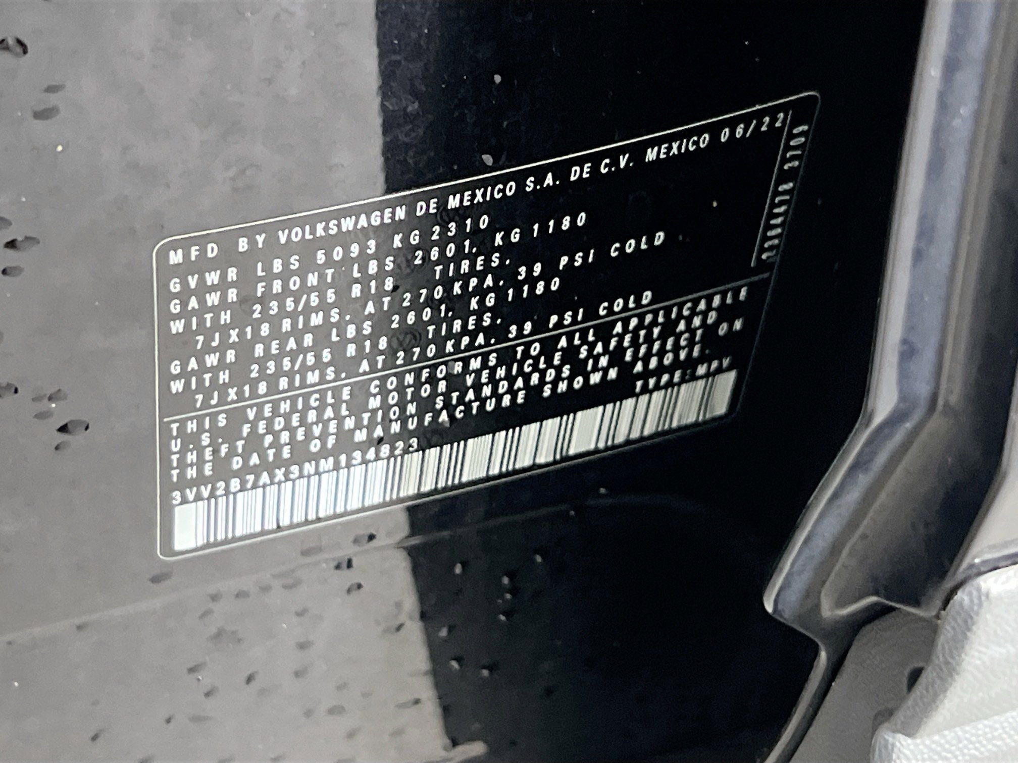 Used 2022 Volkswagen Tiguan SE AWD/4WD image 31