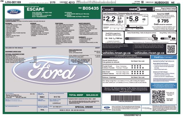 Used 2022 Ford Escape Titanium image 3