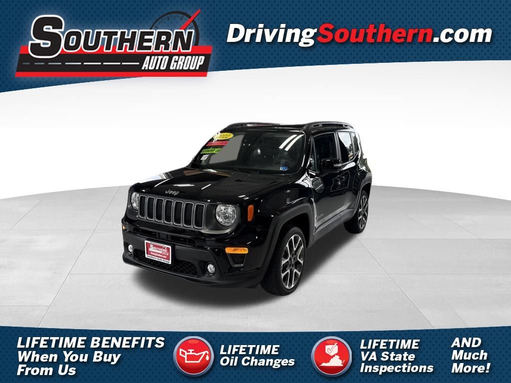 Used 2022 Jeep Renegade Limited w/ Sun, Sound & Wheels Group AWD/4WD image 1