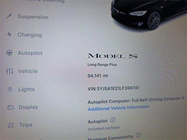 Used 2020 Tesla Model S Long Range Plus image 15