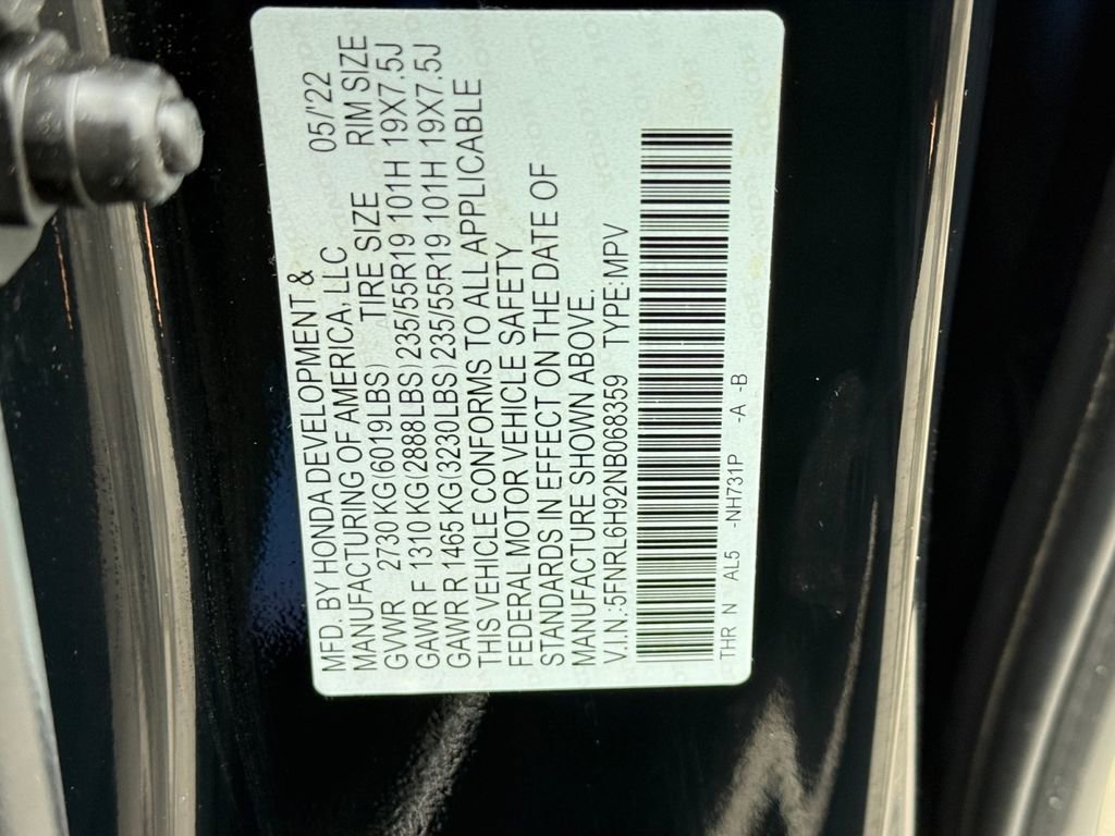 Used 2022 Honda Odyssey Elite image 30