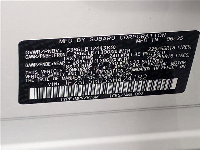 Certified 2025 Subaru Forester Limited image 18