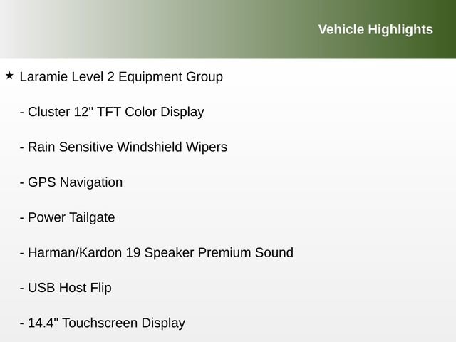Used 2026 RAM 1500 Laramie w/ Night Edition image 8