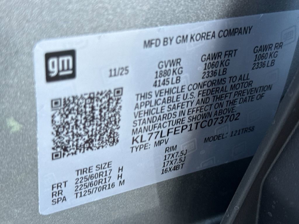 New 2026 Chevrolet Trax LS w/ LS Convenience Package image 26