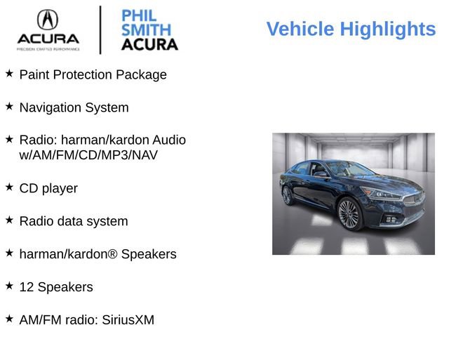 Used 2017 Kia Cadenza Limited w/ Paint Protection Package image 4