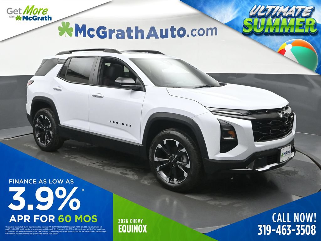 New 2026 Chevrolet Equinox RS w/ Convenience Package III AWD/4WD image 1