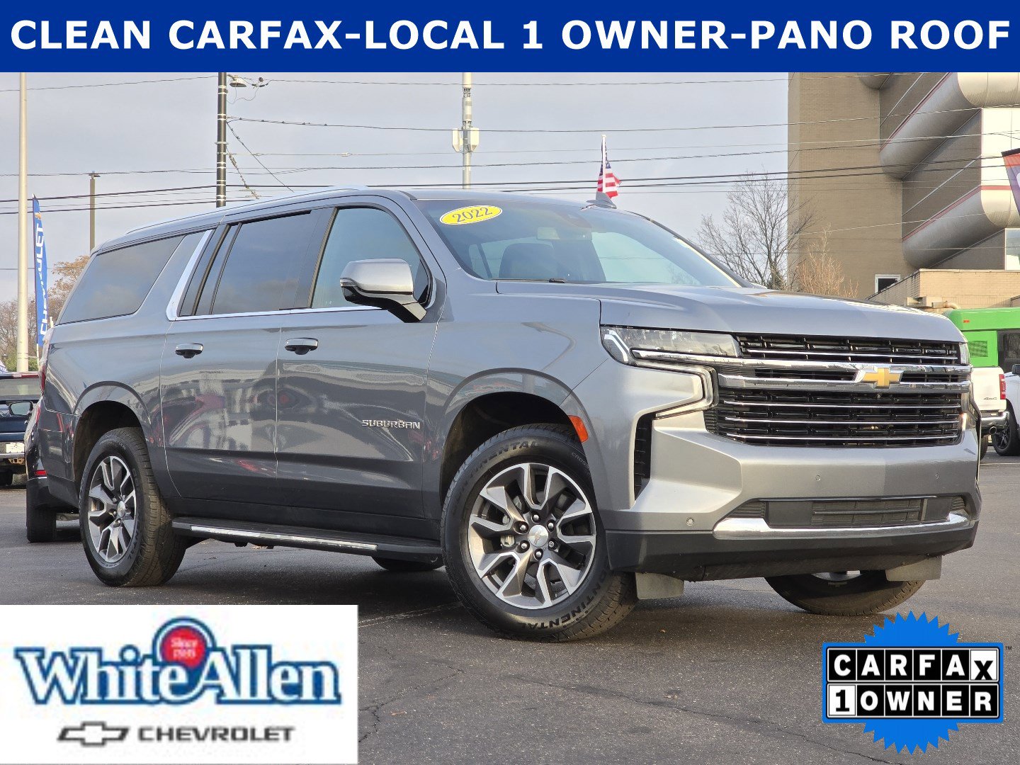 Used 2022 Chevrolet Suburban LT w/ LT Signature Plus Package