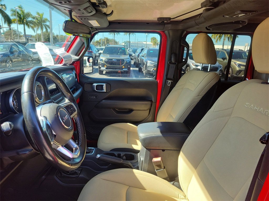 Used 2021 Jeep Wrangler Unlimited Sahara image 16