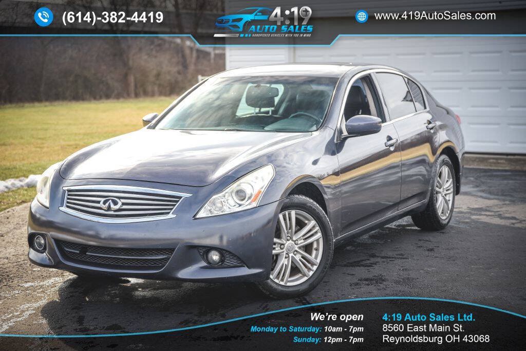Used 2011 INFINITI G25 x w/ Moonroof Pkg AWD/4WD image 19