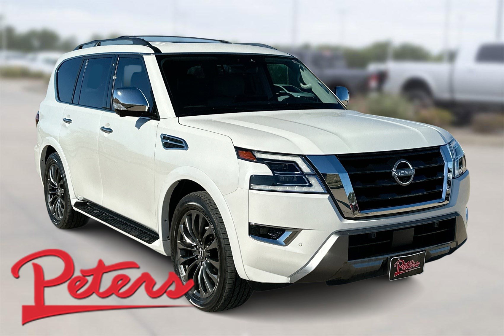 Used 2023 Nissan Armada Platinum w/ Captain's Chairs Package image 1