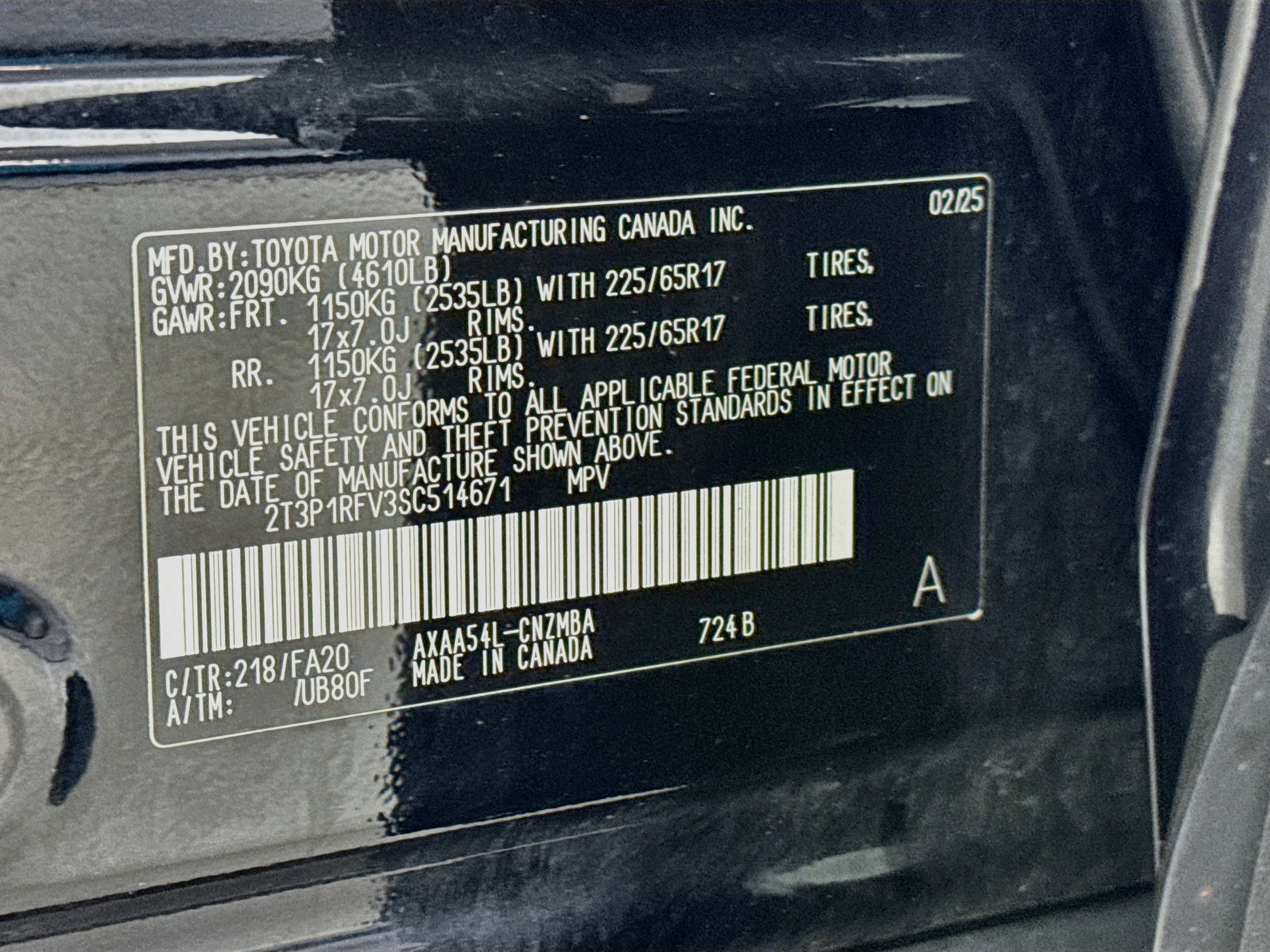 Certified 2025 Toyota RAV4 XLE AWD/4WD image 30