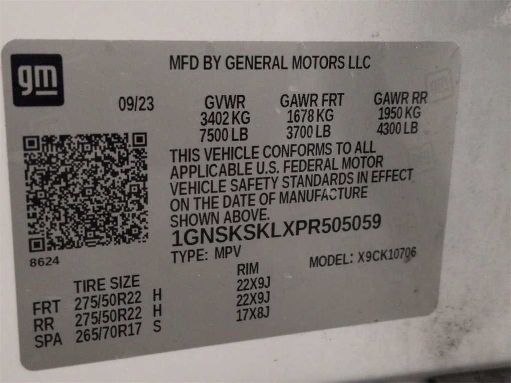 Certified 2023 Chevrolet Tahoe Premier w/ Advanced Technology Package image 31