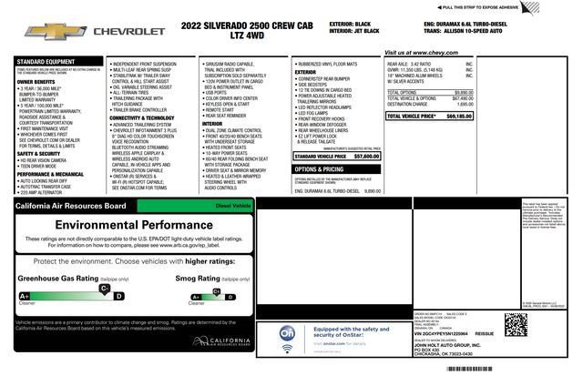 Used 2022 Chevrolet Silverado 2500 LTZ image 46