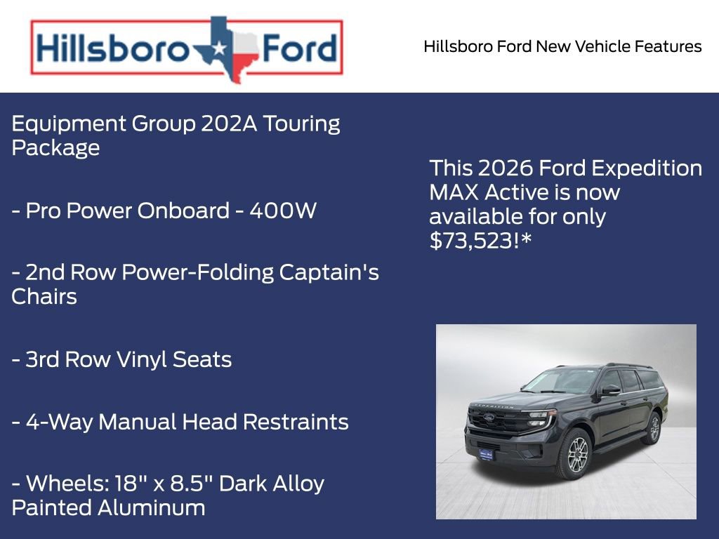 New 2026 Ford Expedition Max Active RWD image 5