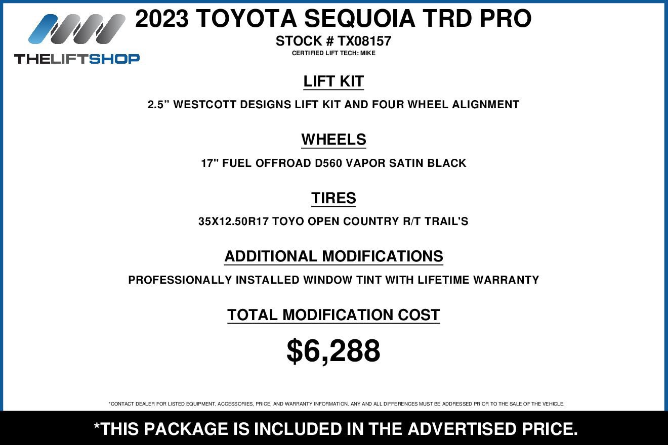 Used 2023 Toyota Sequoia TRD Pro AWD/4WD video 2