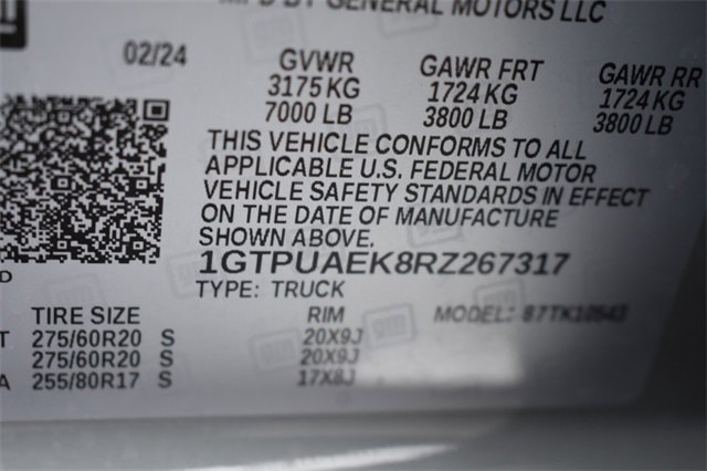 Used 2024 GMC Sierra 1500 Pro w/ Graphite Edition image 34