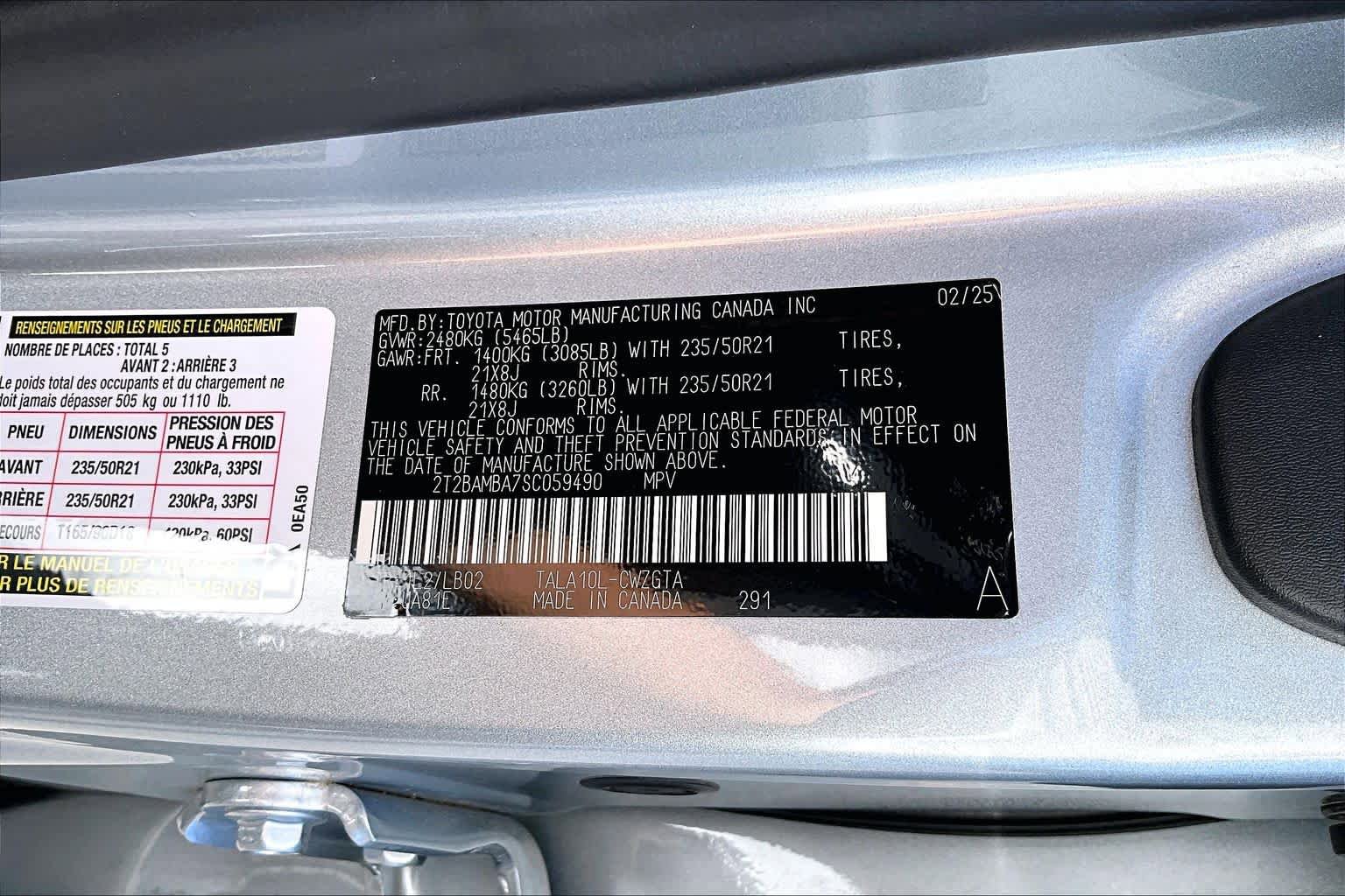 Certified 2025 Lexus RX 350 Premium Plus w/ Convenience Package FWD image 35
