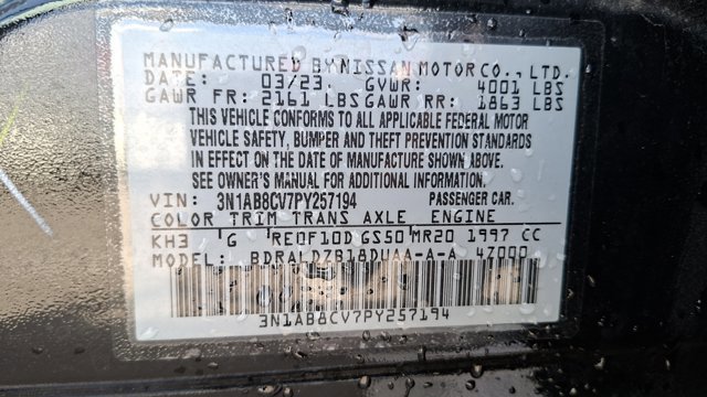 Certified 2023 Nissan Sentra SV w/ All-Weather Package image 26