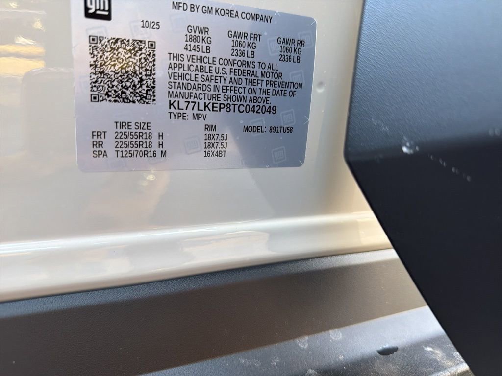 New 2026 Chevrolet Trax ACTIV w/ Sunroof Package image 42