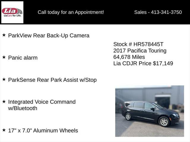 Certified 2017 Chrysler Pacifica Touring FWD image 11