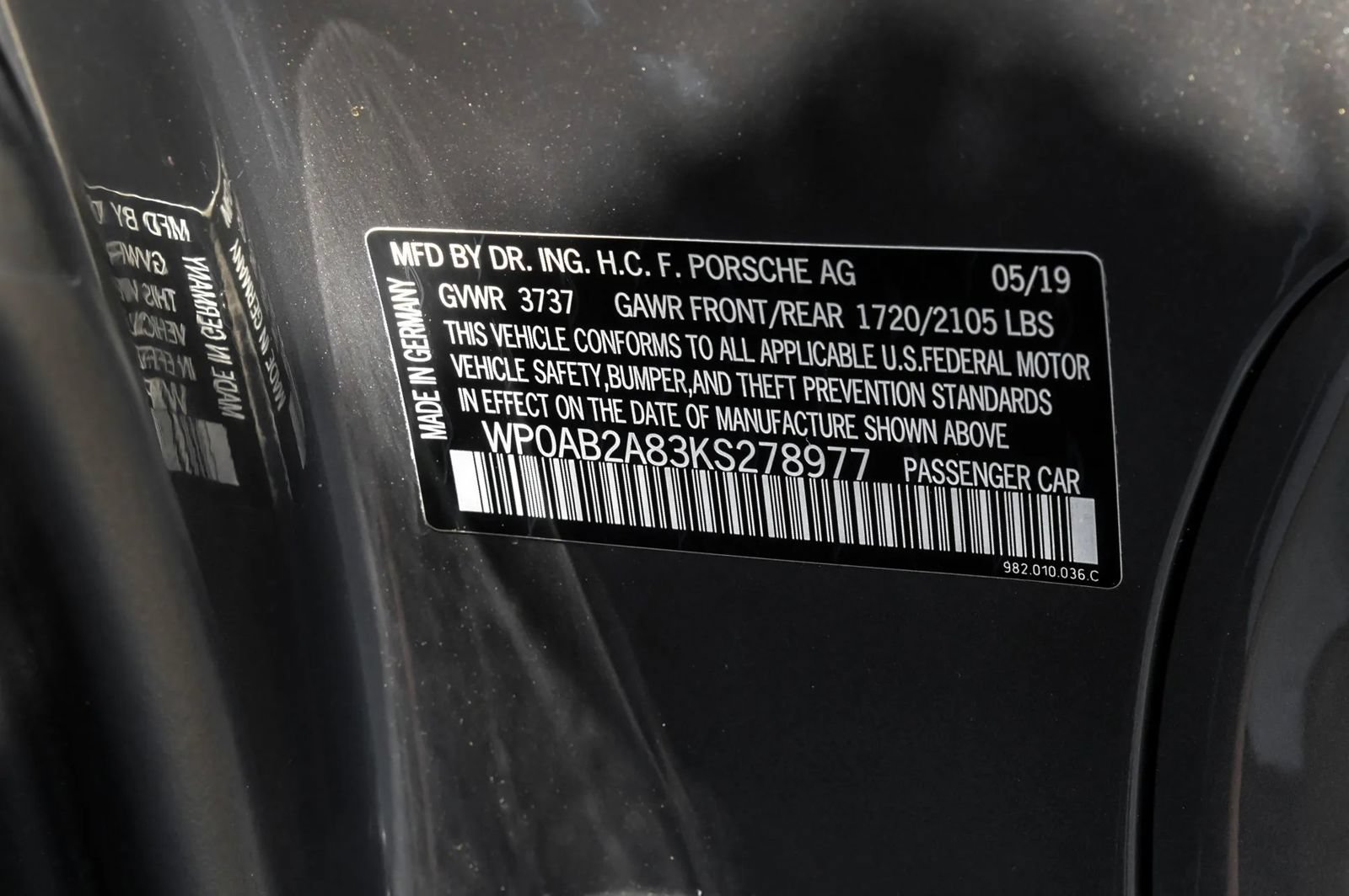 Used 2019 Porsche 718 Cayman S RWD image 59