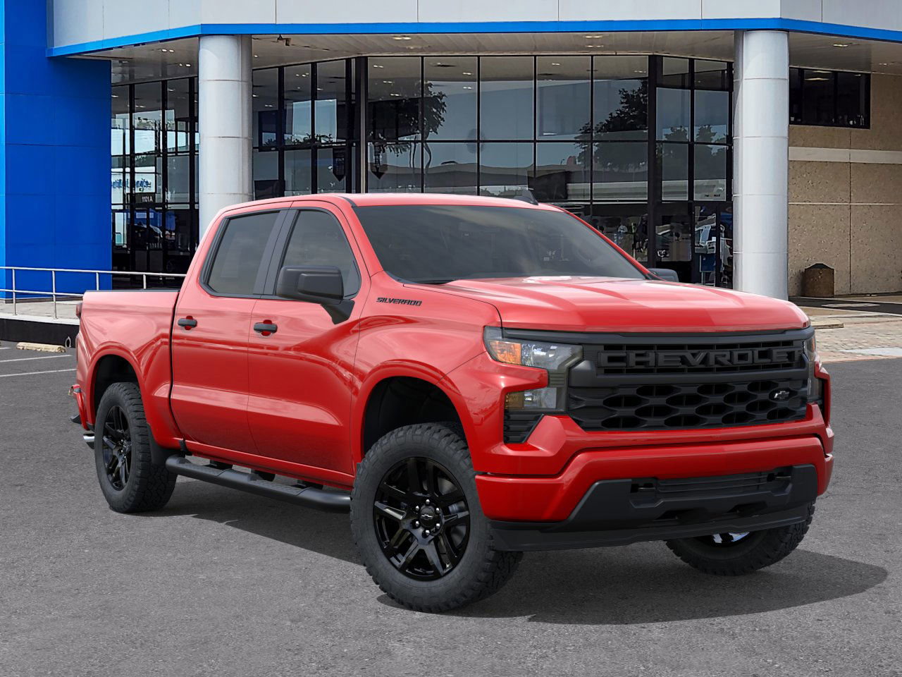 New 2026 Chevrolet Silverado 1500 Custom w/ Turbomax Blackout Package image 7