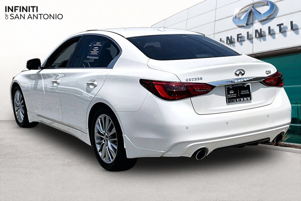 Certified 2023 INFINITI Q50 Luxe w/ Cargo Package RWD image 16
