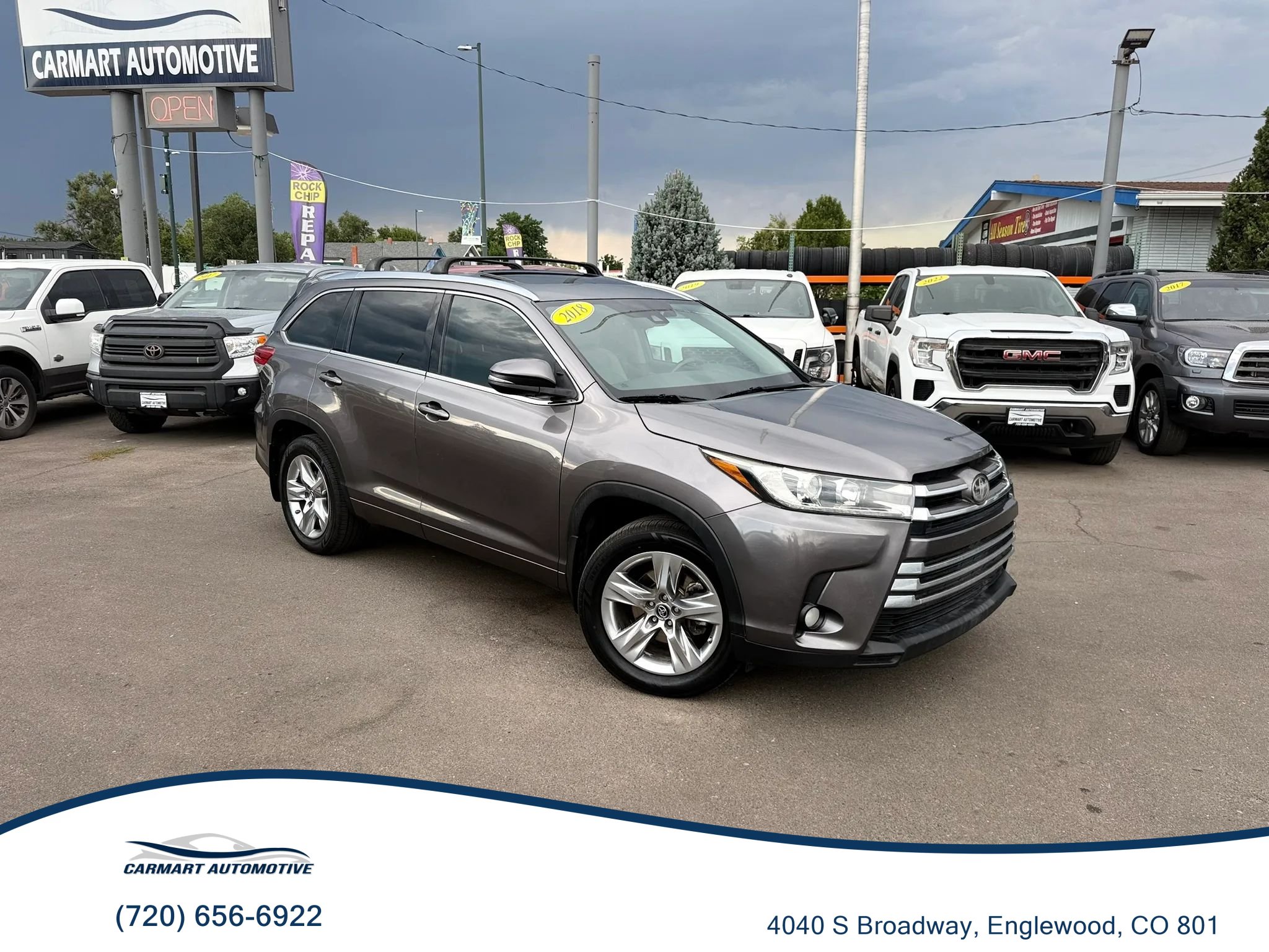 Used 2018 Toyota Highlander Limited w/ Carpet Mat Package (TMS) AWD/4WD image 1