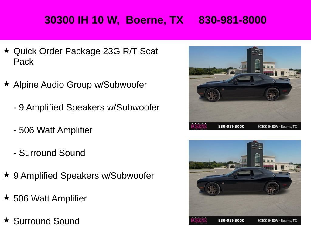 Used 2020 Dodge Challenger R/T Scat Pack RWD image 10
