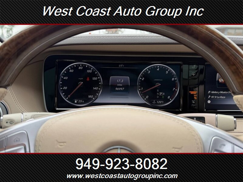 Used 2015 Mercedes-Benz S 550 Sedan w/ Premium 1 Package image 27