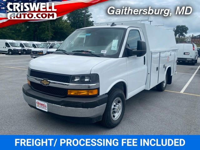 New 2025 Chevrolet Express 3500 w/ Power Convenience Package RWD image 1