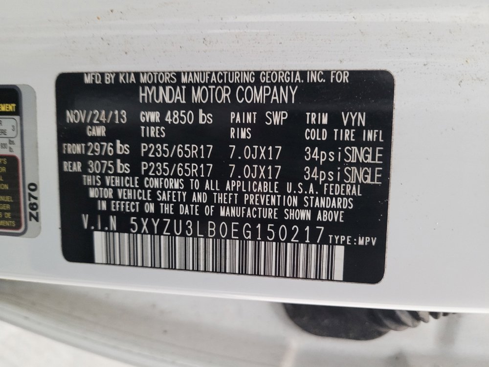 Used 2014 Hyundai Santa Fe Sport w/ Popular Equipment Package 02 FWD image 33