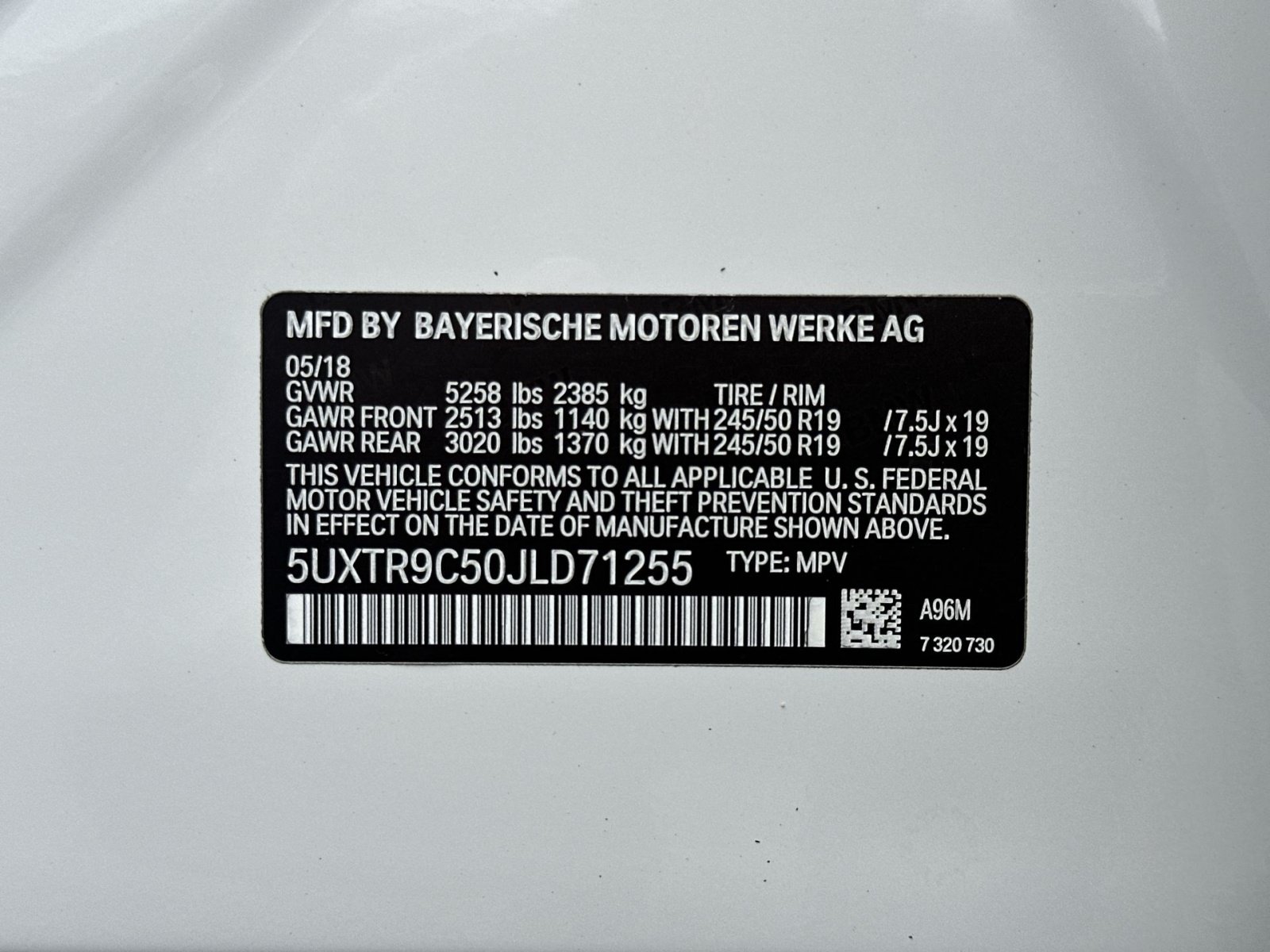 Used 2018 BMW X3 xDrive30i AWD/4WD image 30
