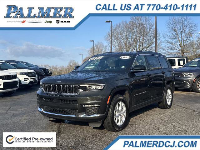 Certified 2023 Jeep Grand Cherokee L Limited w/ Trailer Tow Group (B)