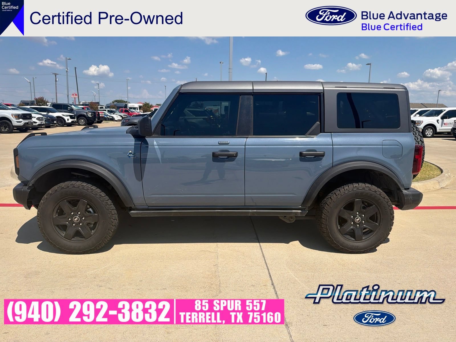 Used 2023 Ford Bronco Black Diamond AWD/4WD image 4
