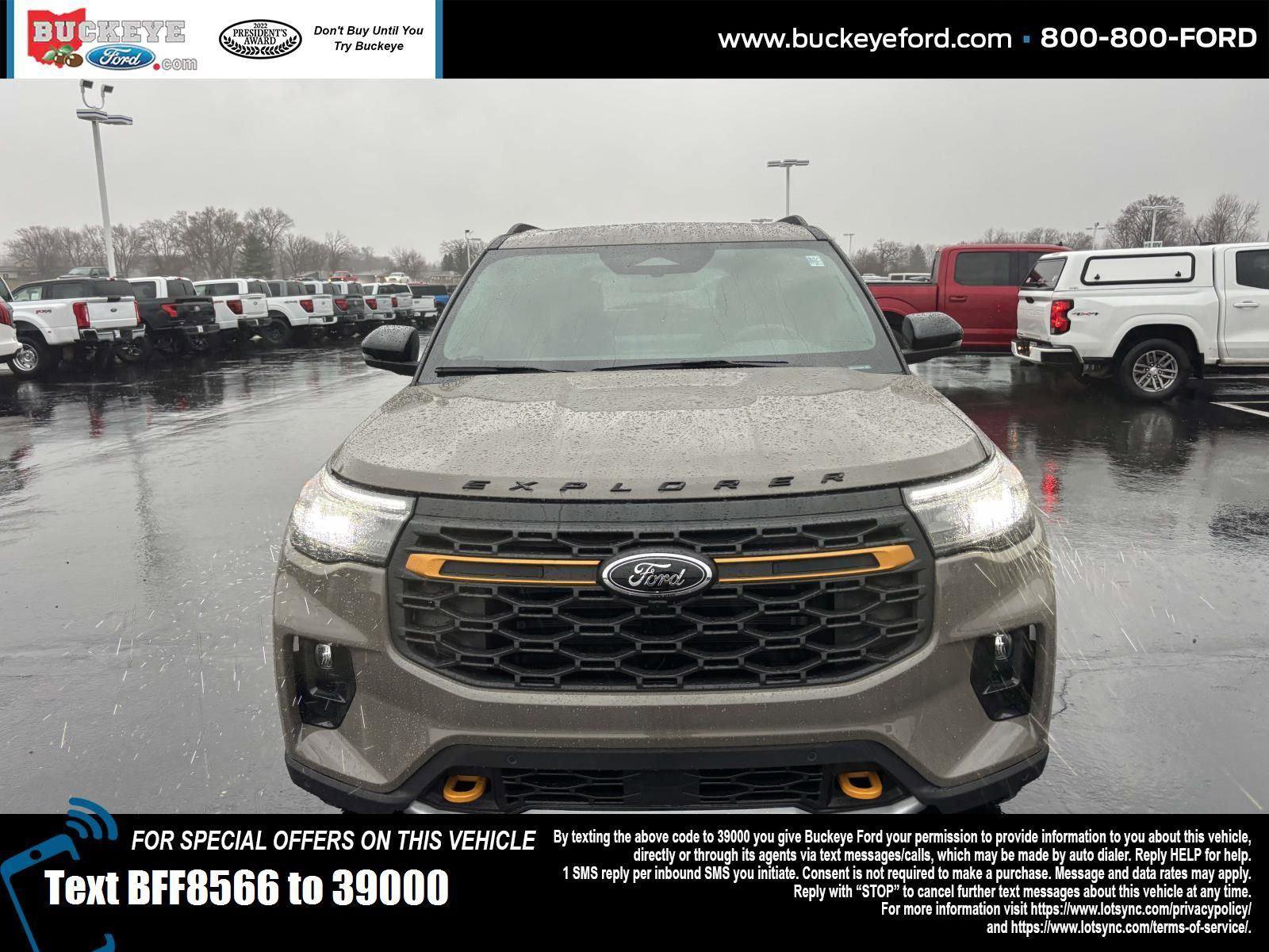 New 2026 Ford Explorer Tremor w/ Tremor Ultimate Package AWD/4WD image 2
