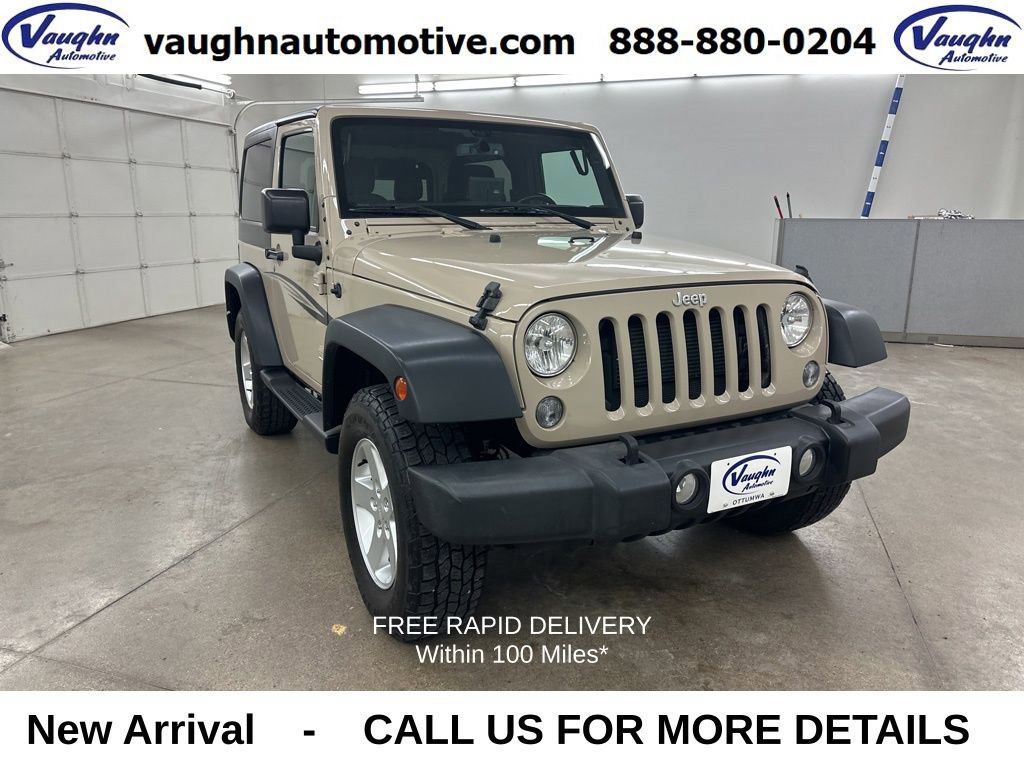 Used 2016 Jeep Wrangler Sport w/ Quick Order Package 24S image 1