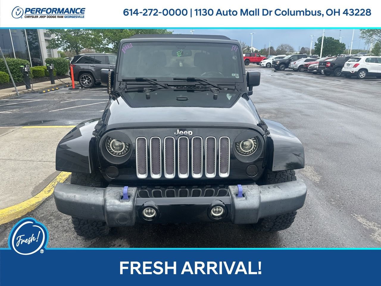 Used 2017 Jeep Wrangler Unlimited Sahara w/ Connectivity Group AWD/4WD image 9