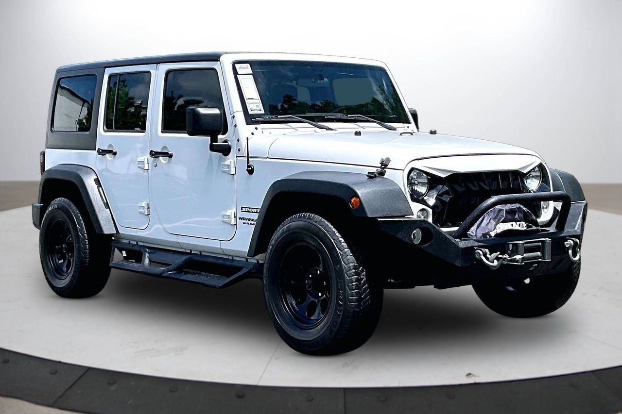 Used 2016 Jeep Wrangler Unlimited Sport w/ Max Tow Package AWD/4WD image 2