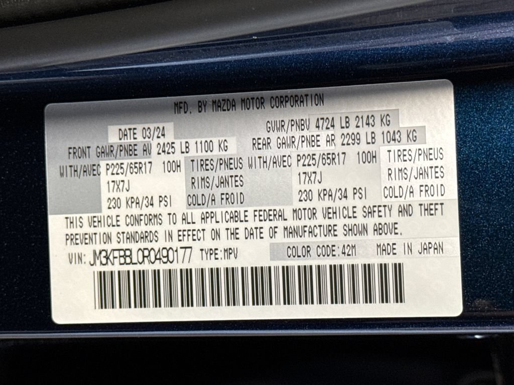 Certified 2024 MAZDA CX-5 AWD 2.5 S w/ Select Package image 27